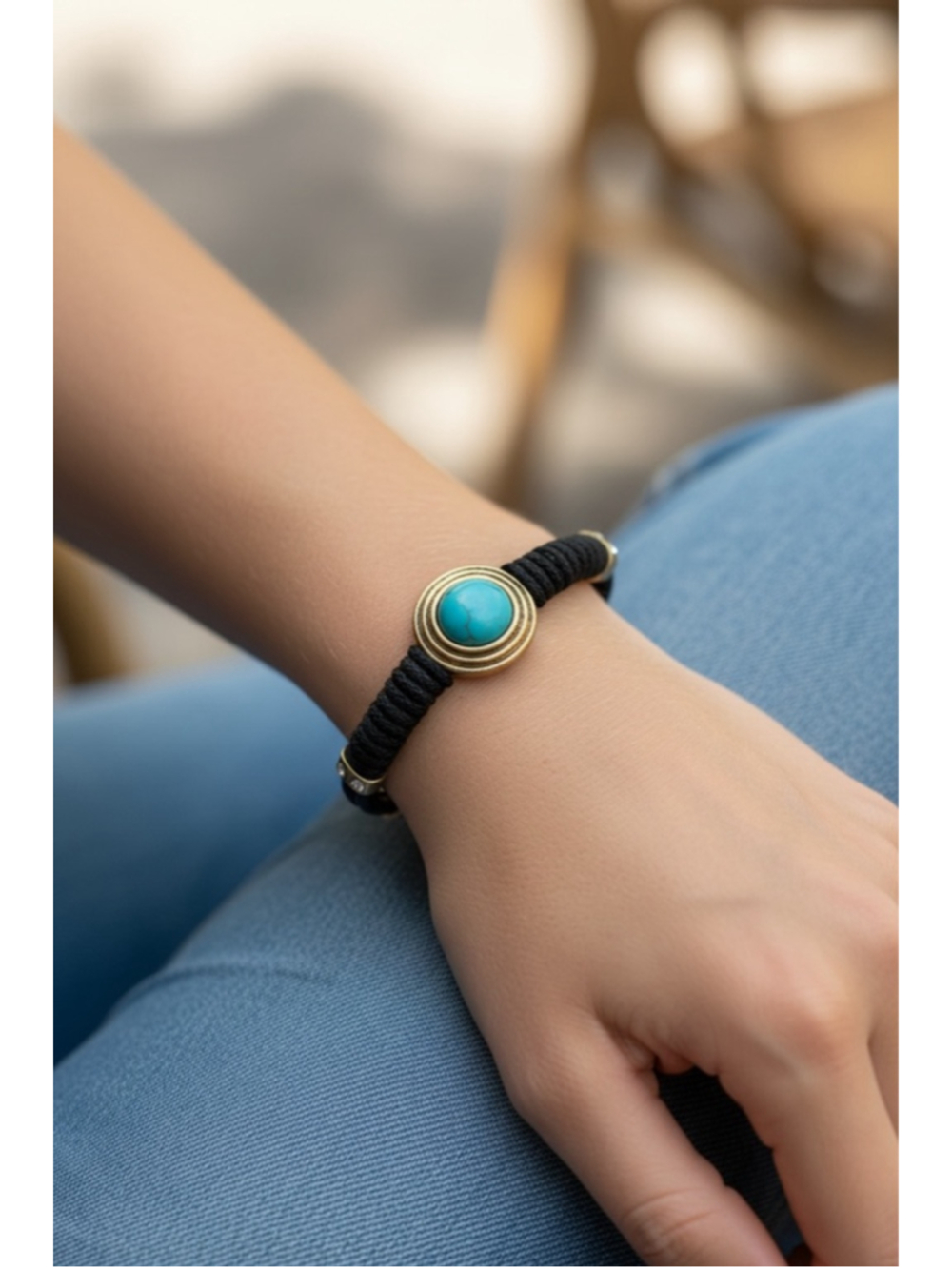 Turquiose Black Bracelet NWT